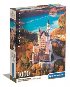 Clementoni Jigsaw Puzzle Compact Neuschwanstein 1000pcs 10+