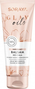 Soraya Glam Oils Moisturizing Body Balm for Dehydrated Skin 98% Natural Vegan 200ml