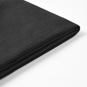 FRÖSÖN Cover for seat cushion, outdoor/black, 62x44 cm