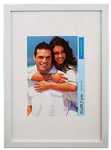 Photo Frame 30 x 40 cm, high-gloss white