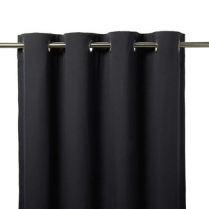 Curtain GoodHome Taowa 140x260cm, graphite