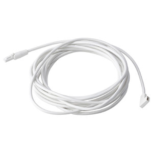 VÅGDAL Connection cord, white, 3.5 m