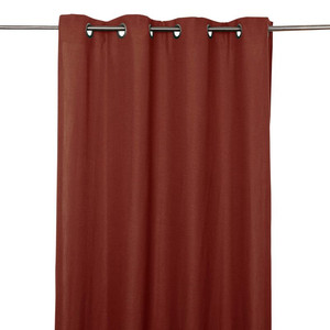 GoodHome Curtain Viley 140x260 cm, terracotta