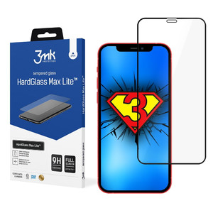 3MK HardGlass Max Lite iPhone 12 Mini 5.4"