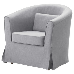 TULLSTA Armchair, Nordvalla medium grey