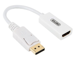 ADAPTER DISPLAYPORT TO HDMI 4K; Y-6332 WHITE