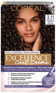 L'Oréal Excellence Cool Creme Hair Dye 3.11 Ultra Ash Dark Brown