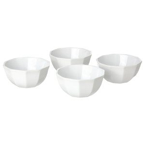 STRIMMIG Bowl, white, 15 cm