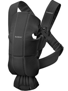 BABYBJÖRN Baby Carrier MINI Woven, Black