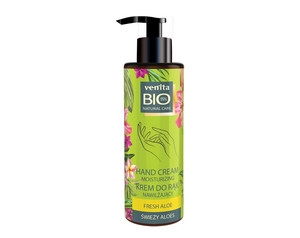 VENITA Bio Natural Care Moisturizing Hand Cream Fresh Aloe 95% Natural Vegan 100ml