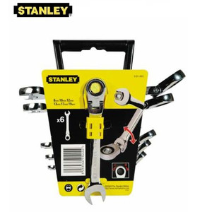 Stanley Combination Ratchet Wrench Set 6pcs