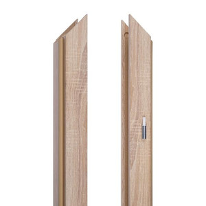 Adjustable Door Frame Jamb 80-100 mm, right, sonoma oak