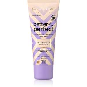 Eveline Better Than Perfect Moisturizing & Covering Foundation 05 Creamy Beige Vegan 30ml