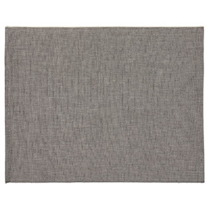 SVARTSENAP Place mat, grey, 35x45 cm