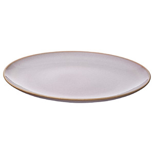 FÄRGKLAR Plate, light pink, 26 cm