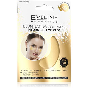 Eveline Hydrogel Eye Pads Illuminating Compress 1 pair