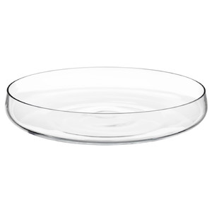 BERÄKNA Bowl, clear glass, 26 cm