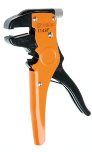 Beta Front Wire Stripping Pliers with Cutting Blade, self-adjusting