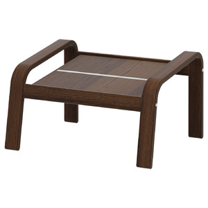 POÄNG Footstool frame, brown