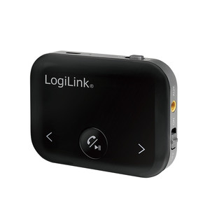 LogiLink Bluetooth Audio Transmitter and Receiver Hands-free Function, black
