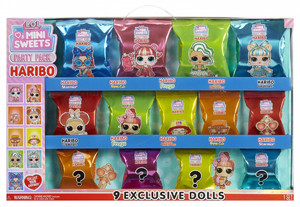 LOL Surprise 9 Eclusive Dolls Loves Mini Sweets X HARIBO Party Pack 3+
