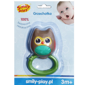 Smily Play Rattle Owl 3m+