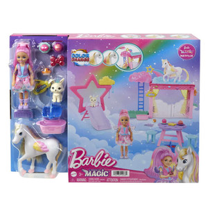 Barbie A Touch Of Magic Chelsea Doll Playset HNT67 3+