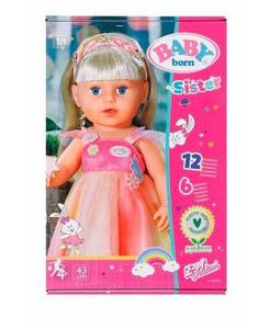BABY born Sister Doll 43cm 3+