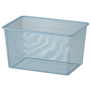 TROFAST Mesh storage box, grey-blue, 42x30x23 cm