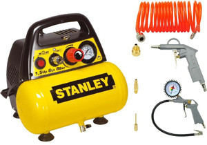 Stanley Oil-free Compressor 6l with Pneumatic Set