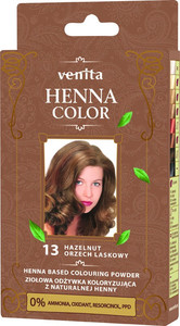 VENITA Henna Color Coloring Powder Conditioner - 13 Hazelnut