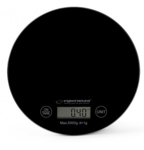 Esperanza Digital Kitchen Scale MANGO BLACK EKS003K