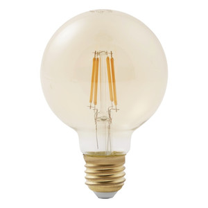 Diall LED Bulb G80 E27 470lm 1800K