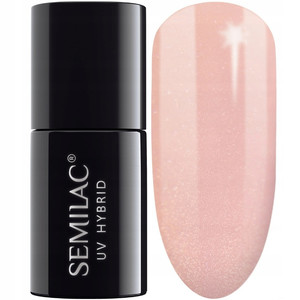 SEMILAC Hybrid Gel Polish 054 Pale Peach Glow - Transparent - 7 ml