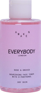 EVERYBODY Awaken Nourishing Face Toner for Dry Skin Rose & Orchid 98% Natural 125ml