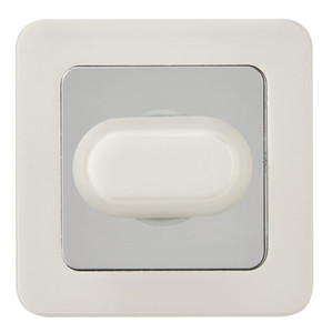 Metalbud Door Escutcheon, satin silver