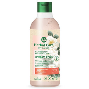 Farmona Herbal Care Moisturizing Micellar Liquid Rose Flower 95% Natural 400ml