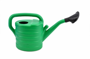Watering Can 5 l, plastic, green