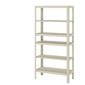 KOLBJÖRN Shelf unit, indoor/outdoor, 80x35x81 cm