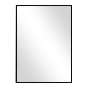 Mirror 50x70 cm, black frame
