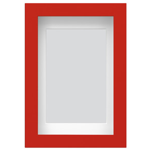 RÖDALM Frame, red, 10x15 cm