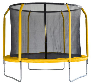 Tesoro Garden Trampoline 8ft 3+, dark yellow