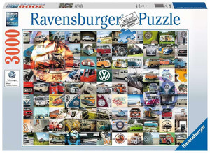 Ravensburger Jigsaw Puzzle 99 VW Camper Moments 3000pcs 14+