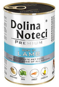 Dolina Noteci Premium Wet Dog Food with Lamb 400g