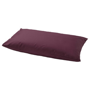 ULLVIDE Pillowcase, deep red, 50x60 cm