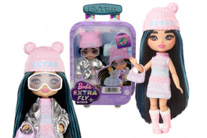 Barbie Extra Minis Travel Doll With Winter Fashion Extra Fly HPB20 3+