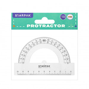 Starpak Protractor 180 10cm