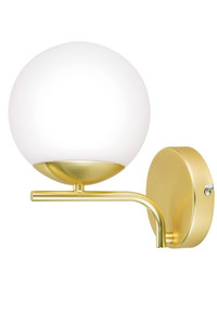 GoodHome Wall Lamp Baldaz E14, brass