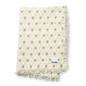 Elodie Details Soft Cotton Blanket - Monogram