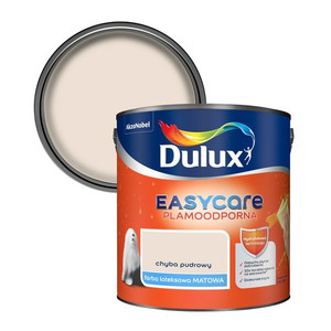 Dulux EasyCare Matt Latex Stain-resistant Paint 2.5l probably powdery